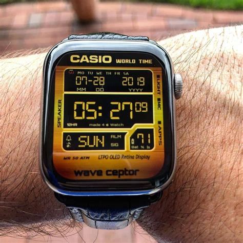 casio watch face for apple